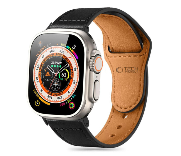 Tech-Protect Naturalfit do Apple Watch 44/45/46/49 mm Black - 1285538 - zdjęcie